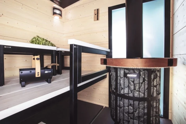 Harvia Sauna light, Legend Vedeldade bastuaggregat miljöbild